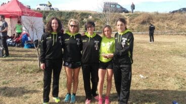 Mayca Sala con el resto del equipo del Playas de Castellón