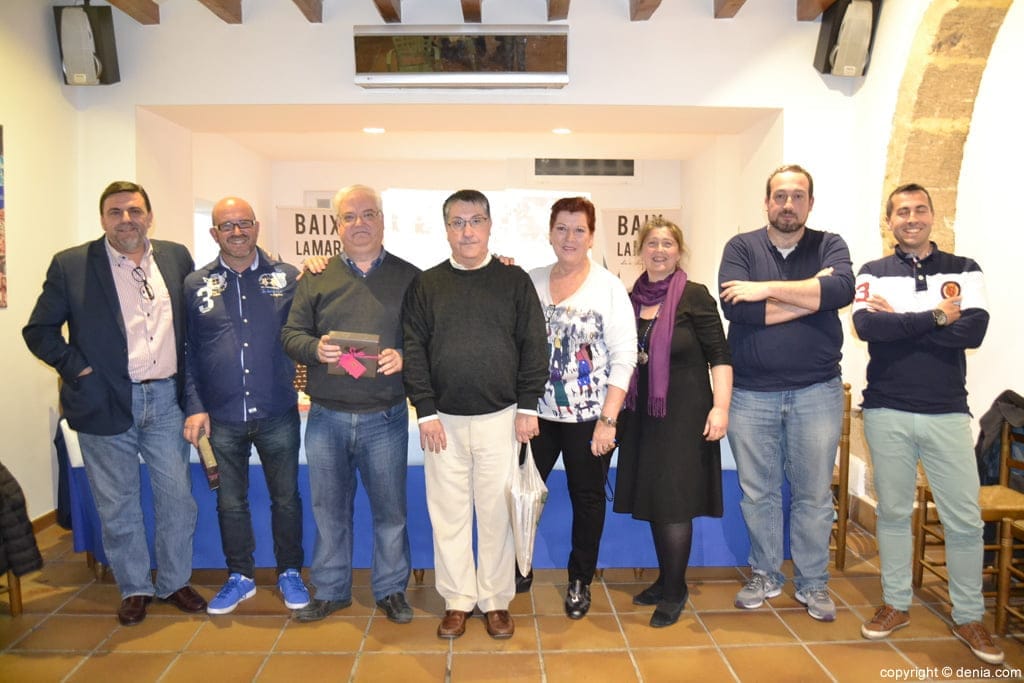 Nace en Dénia el Centre d'Estudis Fallers para recuperar la memoria fallera de la ciudad 1 Miembros del Centre d'Estudis Fallers en la presentación