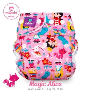 Pañales milovia unique Magic Alice nappy cover one size
