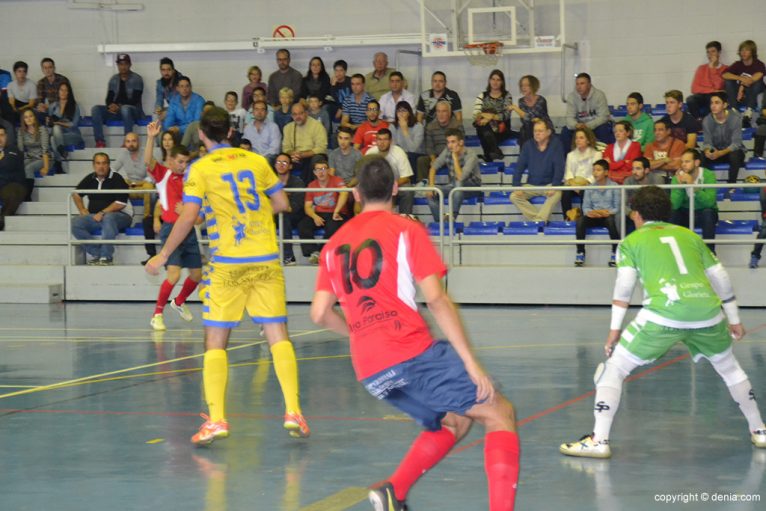 Partido de Dénia Futsal en liga
