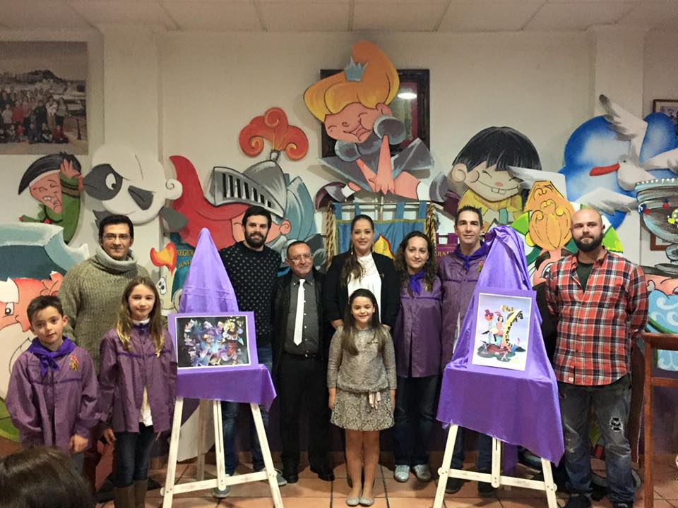 Presentación de bocetos de la falla Campaments