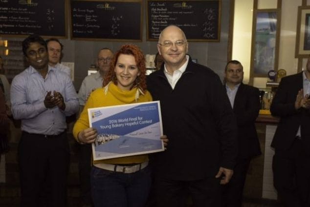 Raquel López con Pierre Zimmermann