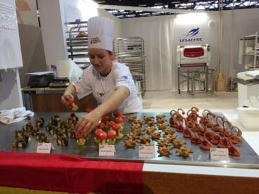 Raquel López van Beek en la cocina