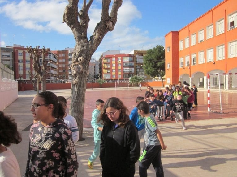 Simulacro de evacuación en Dénia