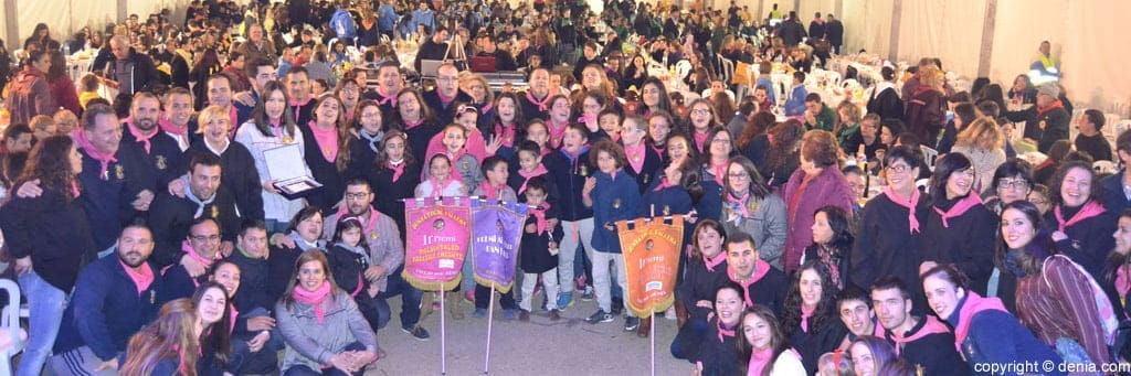 Programa de fallas Dénia 2016: Viernes 4 de marzo 1 Sopar de Germanor