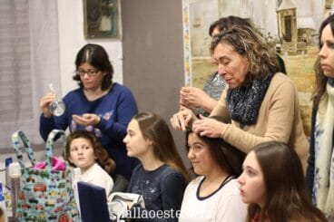 Taller de peinados de Fallera Falla Oeste 2016