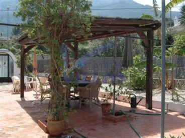 Terraza del chalet