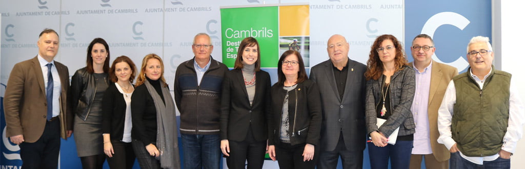 Visita de representantes de Dénia a Cambrils