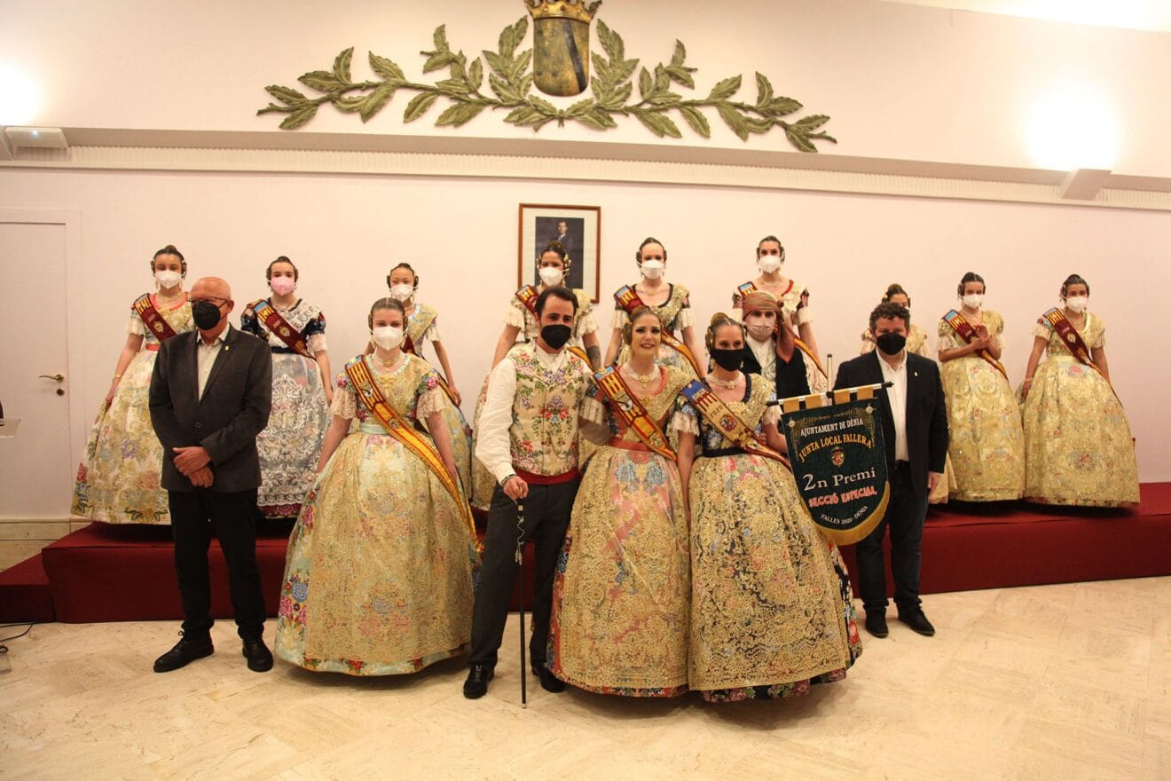Entrega de premios a la falla Oeste en 2022