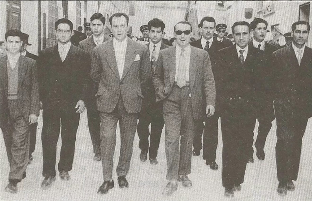 Fundadores de la falla Oeste en 1948
