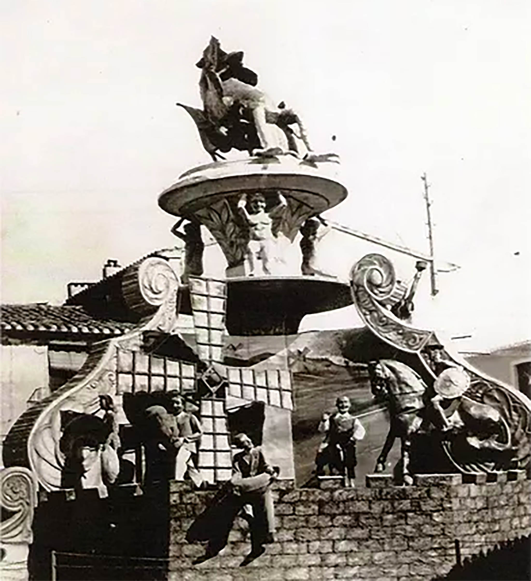 Monumento con el que la falla Oeste ganó su primer primer premio en 1950