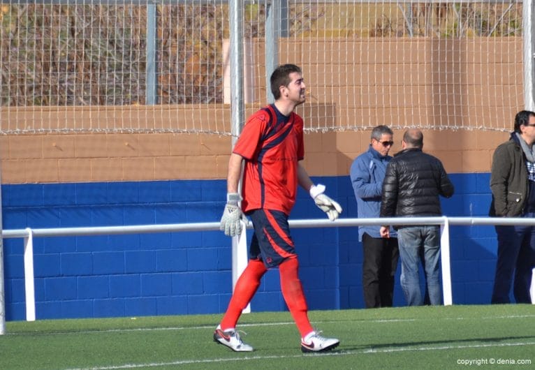 Álvaro Guzmán portero del CD Dénia