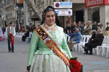 Ofrenda de Flores Fallas Dénia 2016 – Falla Camp Roig