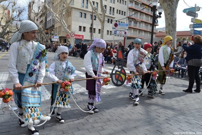 Ofrenda de Flores Fallas Dénia 2016 - Falla Campaments