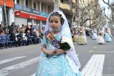 Ofrenda de Flores Fallas Dénia 2016 – Falla Campaments