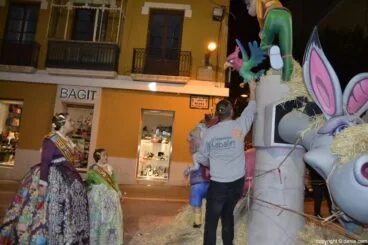 Cremà fallas Dénia 2016 – Falleras mayores de Dénia