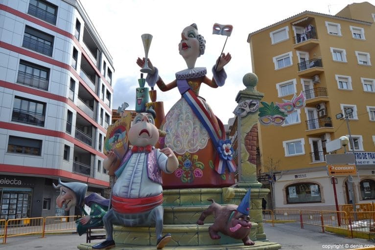 Plantà fallas Dénia 2016 - Falla Saladar
