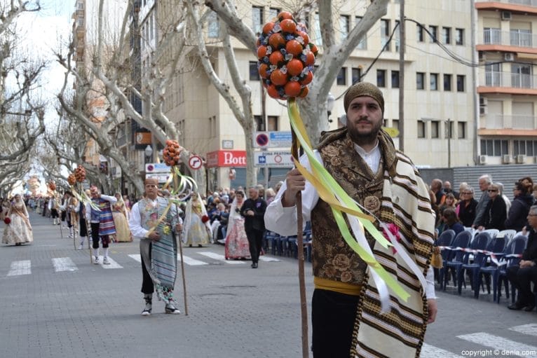 Ofrenda de Flores Fallas Dénia 2016 - Falla Campaments