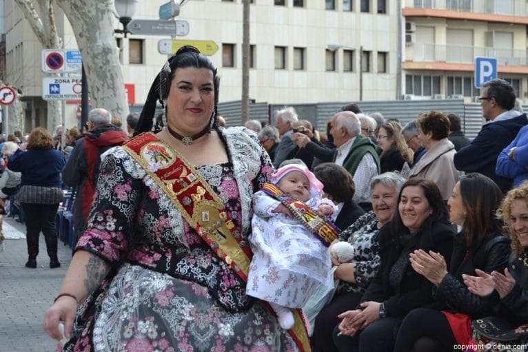 Ofrenda de Flores Fallas Dénia 2016 - Falla Campaments