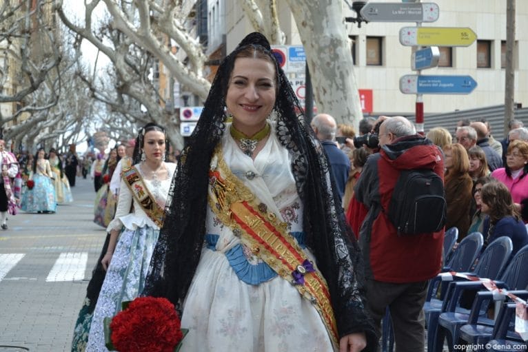 Ofrenda de Flores Fallas Dénia 2016 - Falla Campaments