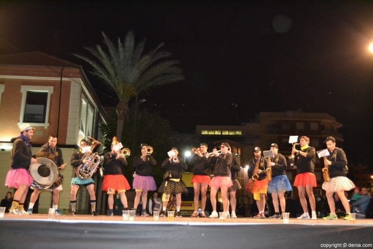 Concierto Bandas Fallas Dénia 2016 - Los Trotamúsicos de Cuenca