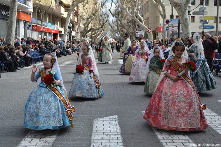 Ofrenda de Flores Fallas Dénia 2016 - Falla Diana