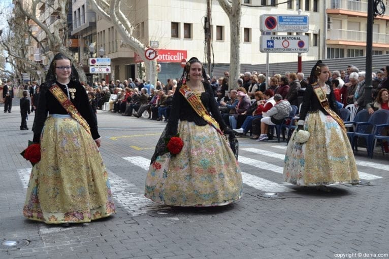 Ofrenda de Flores Fallas Dénia 2016 - Falla Diana