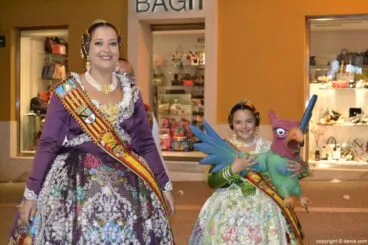 Cremà fallas Dénia 2016 – Falleras mayores de Dénia