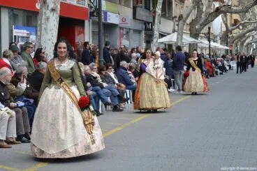 Ofrenda de Flores Fallas Dénia 2016 – Falla Diana
