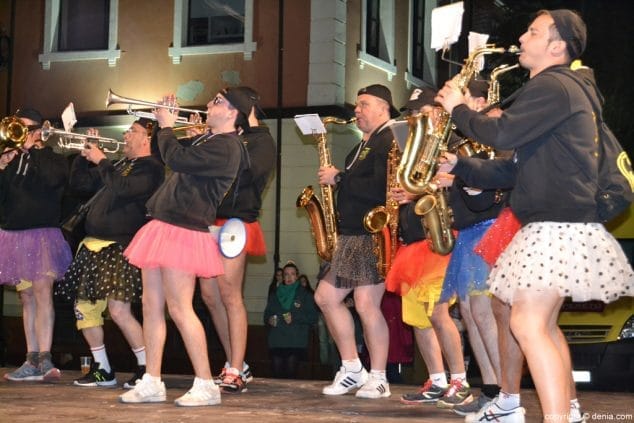 05 concierto bandas fallas denia 2016 los trotamusicos de cuenca