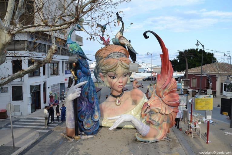 Plantà fallas Dénia 2016 - Falla Port Rotes