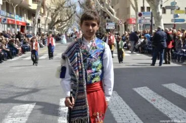 Ofrenda de Flores Fallas Dénia 2016 – Falla Darrere del Castell – Presidente Infantil