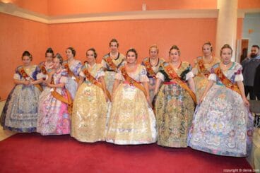 Premios fallas infantiles Dénia 2016 – Cortes de honor de las falleras mayores de Dénia
