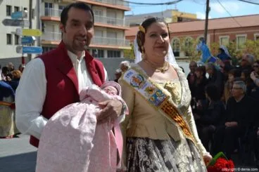 Ofrenda de Flores Fallas Dénia 2016 – Falla Les Roques