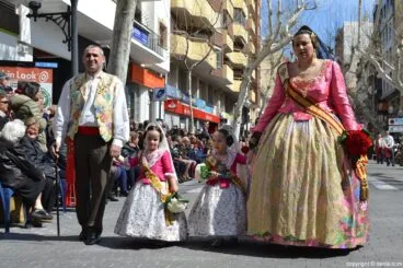 Ofrenda de Flores Fallas Dénia 2016 – Falla Les Roques