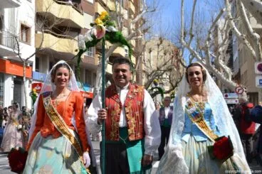 Ofrenda de Flores Fallas Dénia 2016 – Falla Saladar