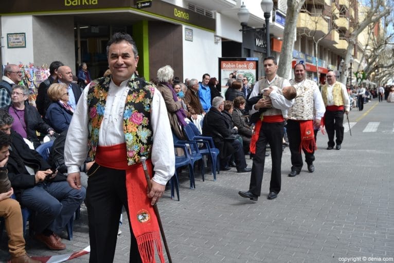Ofrenda de Flores Fallas Dénia 2016 - Falla Saladar