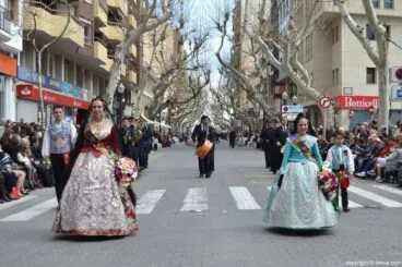 094 Ofrenda de Flores Fallas Dénia 2016 – Falla Saladar – Cargos