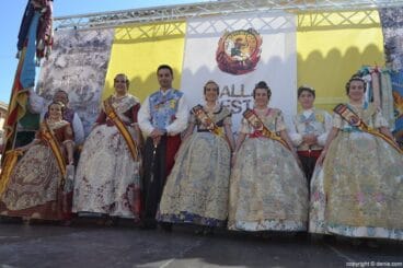 Bandera del Oeste 2016 – Falleras Mayores de Dénia