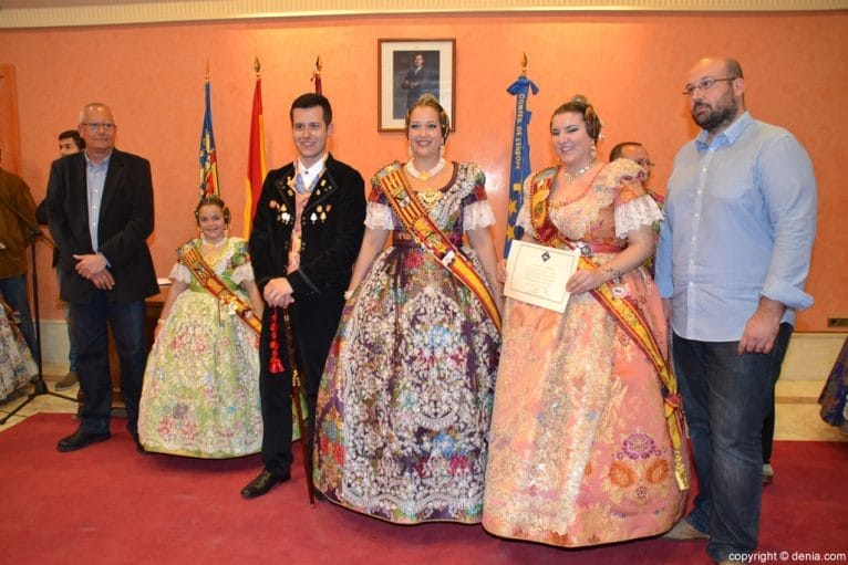 Premios fallas Dénia 2016 - 3º Premio gestión medioambiental - Falla Diana