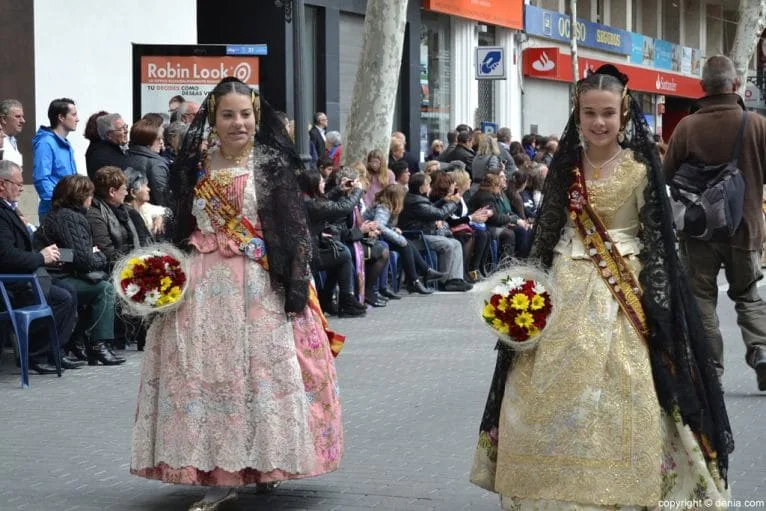 102 Ofrenda de Flores Fallas Dénia 2016 - Falla Port Rotes