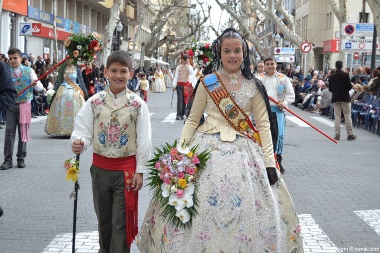 111 Ofrenda de Flores Fallas Dénia 2016 - Falla París Pedrera