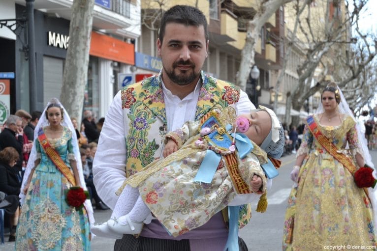 114 Ofrenda de Flores Fallas Dénia 2016 - Falla París Pedrera