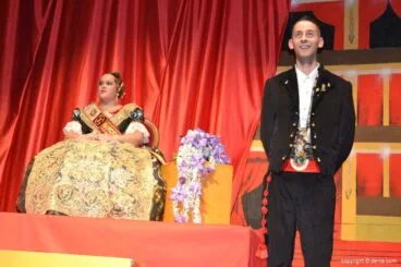 Presentación Falla Diana – Ester y juan gabriel