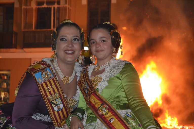 Cremà fallas Dénia 2016 - Marina y Alejandra