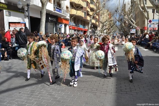 127 ofrenda de flores fallas denia 2016 falla baix la mar