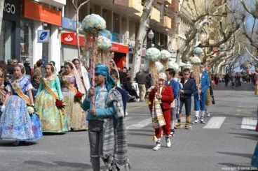 128 Ofrenda de Flores Fallas Dénia 2016 – Falla Baix la Mar