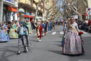 129 Ofrenda de Flores Fallas Dénia 2016 – Falla Baix la Mar
