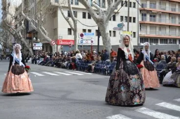131 Ofrenda de Flores Fallas Dénia 2016 – Falla Baix la Mar – Foguera Carrer Sant Vicent de Alicante