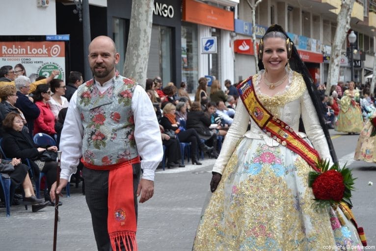 147 Ofrenda de Flores Fallas Dénia 2016 - Falla Oeste